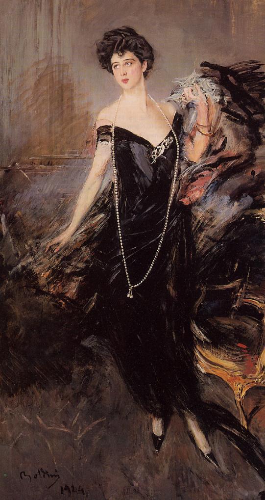 Portrait of Donna Franca Florio, by Giovanni Boldini